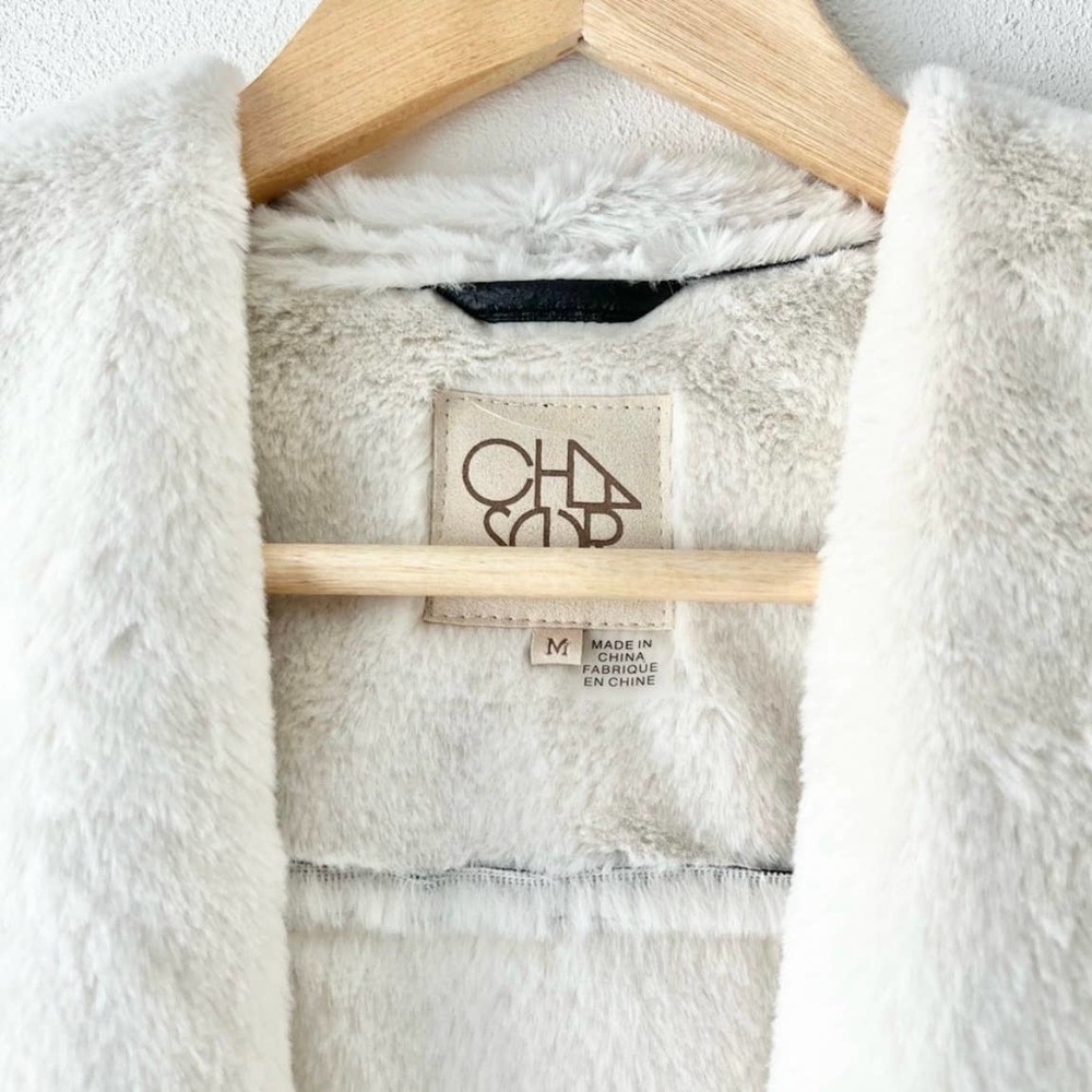 Anthropologie: Chaser Faux Suede Shearling Jacket​​​​​​​​​​​​ - Picture 6 of 8